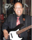 Pete Portee, bass guitar player and vocalist for Orlando Jazz Band The MasterSounds